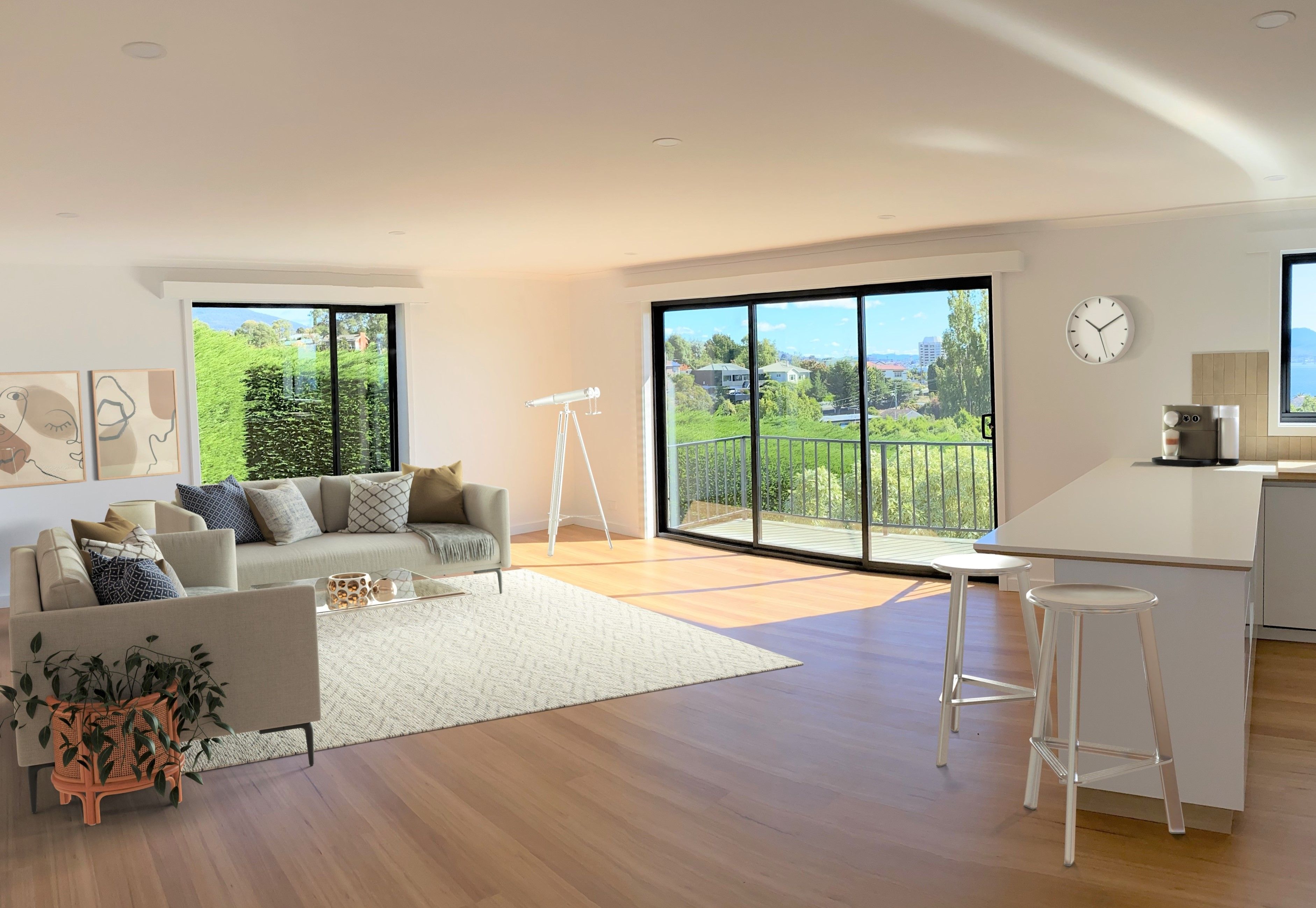Exclusive penthouse: spectacular views, fully renovated